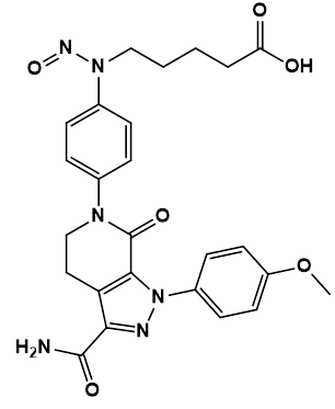 Apixaban N-Nitroso amino pentanoic acid Impurity